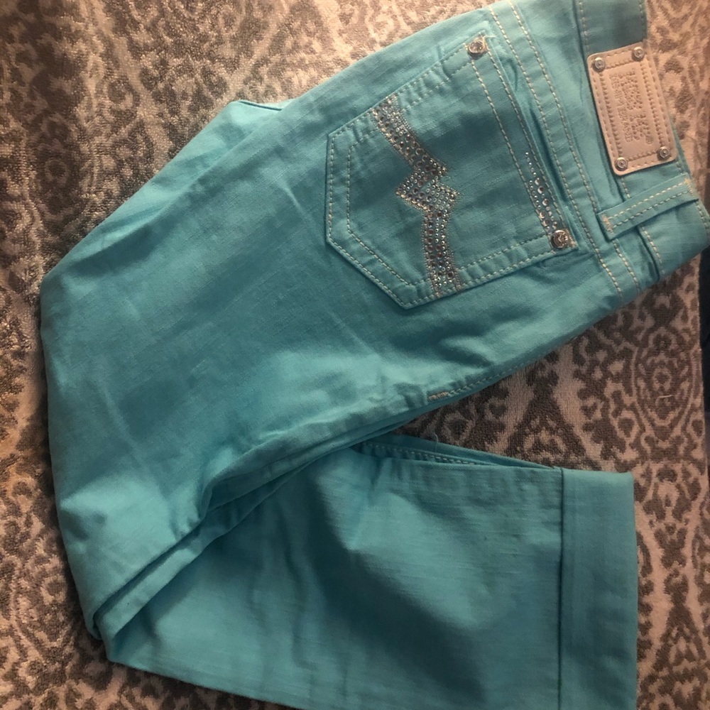 Miss Me Cuffed Skinny jeans